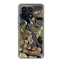 Чехлы с картинкой ЗСУ для Xiaomi POCO F6 Pro (AlphaPrint)