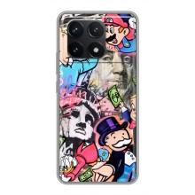 Чохли з крутими принтами для Xiaomi POCO F6 Pro - (PREMIUMPrint) (Monopoly man)