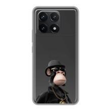Чехлы с Обезьянами NFT для Xiaomi POCO F6 Pro (AlphaPrint)