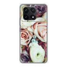 Чохли з принтом Троянд для Xiaomi POCO F6 Pro – Букет Троянд