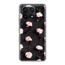 Чохли з принтом Троянд для Xiaomi POCO F6 Pro – Троянди