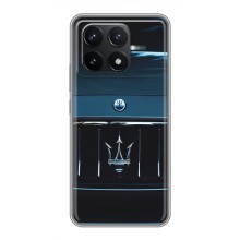 Чехлы с тематикой "Крутые машины" на Xiaomi POCO F6 Pro (Maserati auto)