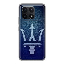 Чехлы с тематикой "Крутые машины" на Xiaomi POCO F6 Pro (Лого Maserati)