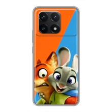 Чехлы ЗВЕРОПОЛИС для Xiaomi POCO F6 Pro (Ник и Хопс)