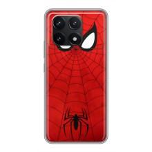 Чехол с человеком пауком для Xiaomi POCO F6 Pro - (AlphaPrint)
