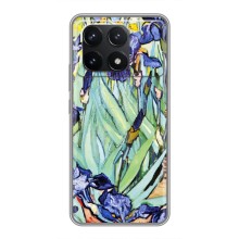 Чехол для смартфона Xiaomi POCO F6 Pro Художественное Искусство – Картина цветы Ирисы