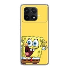 Чехол Губка Боб для Поко Ф6 Про (Губка Боб)