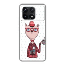 Чехол на тематику: Коты для Xiaomi POCO F6 Pro (Кот аристократ)