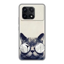 Чехол на тематику: Коты для Xiaomi POCO F6 Pro (Модный кот)