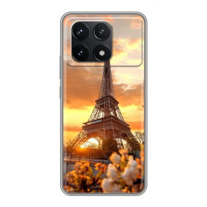 Чехол Эйфелева Башня для Xiaomi POCO F6 Pro - (AlphaPrint)