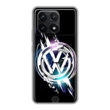 Чехол "Фольксваген" для Xiaomi POCO F6 Pro – Volkswagen на черном