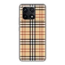 Чохол з Брендами одягу на Поко Ф6 Про – Burberry стиль
