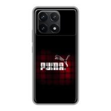 Чохол з Брендами одягу на Поко Ф6 Про – PUMA стиль