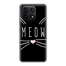 Бампер с изображением Котиков для Поко Ф6 Про – КОТИК MEOW