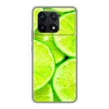 Чохол з зображенням смачної їжі для Xiaomi POCO F6 Pro – Лайм