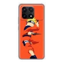 Чохли з принтом НАРУТО на Xiaomi POCO F6 Pro – Силует Наруто