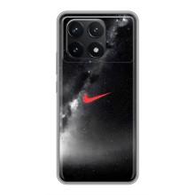 Чехол для Xiaomi POCO F6 Pro - с принтом Найк (AlphaPrint)
