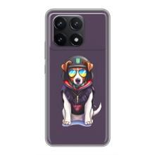 Чехол с принтом Собаки Патрон для Xiaomi POCO F6 Pro (Модный Патрон)