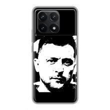 Чохол для Xiaomi POCO F6 Pro (AlphaPrint - с принтом Зеленського)