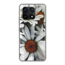 Чехол с ромашками на Xiaomi POCO F6 Pro