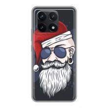Чехол Санта Клаус для Xiaomi POCO F6 Pro (Рождественский МЕН)
