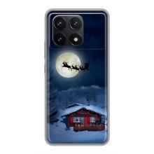 Чехол Санта Клаус для Xiaomi POCO F6 Pro (Санта)
