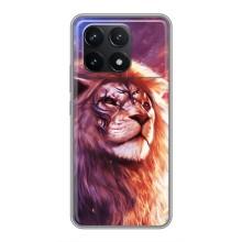 Чехол со Львом для Xiaomi POCO F6 Pro (VPrint)