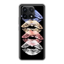 Чехол Стильные девушки на Xiaomi POCO F6 Pro (Губы)