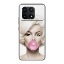 Чехол Стильные девушки на Xiaomi POCO F6 Pro (Монро)
