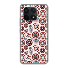 Чехол с Щитом Капитана Америки на Xiaomi POCO F6 Pro – Марвел щиты