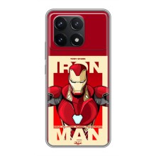 Чехол Супергерой Железный человек на Xiaomi POCO F6 Pro – Iron man