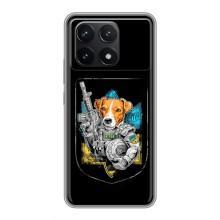 Чехол с принтом для Xiaomi POCO F6 Pro – Патрон Воин