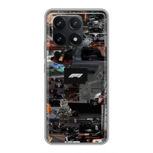 Чехол Формула1 на Xiaomi POCO F6 Pro – Коллаж Ф1