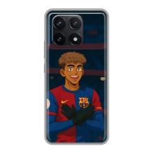 Чехол с футболистом Ламин Ямаль Xiaomi POCO F6 Pro – Футболист Ямал