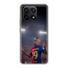 Чехол с футболистом Ламин Ямаль Xiaomi POCO F6 Pro – Ямаль на стадионе