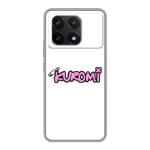 Чехол с персонажем Куроми на Xiaomi POCO F6 Pro – Лого Куроми
