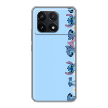 Чехол с принтом Стич на Xiaomi POCO F6 Pro (Стич фон)