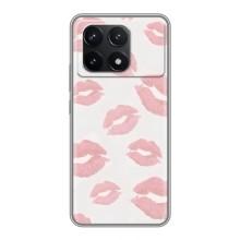Чехол с розовым рисунком для Xiaomi POCO F6 Pro