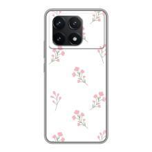 Чехол с розовым рисунком для Xiaomi POCO F6 Pro