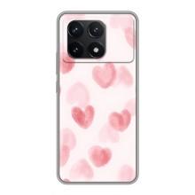 Чехол с розовым рисунком для Xiaomi POCO F6 Pro