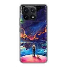 Космические Чехлы для Поко Ф6 Про (VPrint)