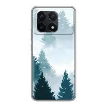 Летний Чехол на Xiaomi POCO F6 Pro – Горный лес