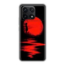 Летний Чехол на Xiaomi POCO F6 Pro – Красный Закат