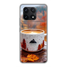 Чохол з унікальним дизайном 'Осінь з кавою' для Xiaomi POCO F6 Pro – Кава на природі