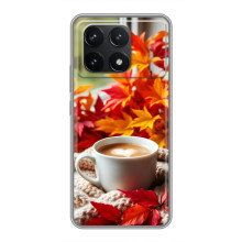 Чохол з унікальним дизайном 'Осінь з кавою' для Xiaomi POCO F6 Pro
