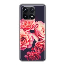 Чехлы с тематикой "ЦВЕТЫ" на Xiaomi POCO F6 Pro