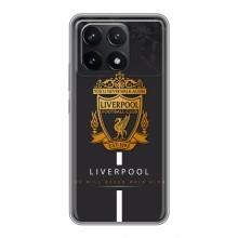 Силиконовые Чехлы принт Футбол на Xiaomi POCO F6 Pro – Liverpool