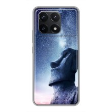 Силиконовые Чехлы (смешные стикеры) для Xiaomi POCO F6 Pro