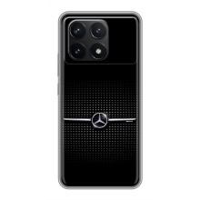 Силиконовый бампер с картинкой машины на Xiaomi POCO F6 Pro – Mercedes