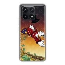 Силіконовий чохол для Xiaomi POCO F6 Pro (Скрудж Луі Віттон)